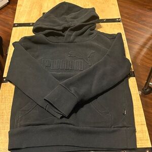 Puma Kids Black Hoodie